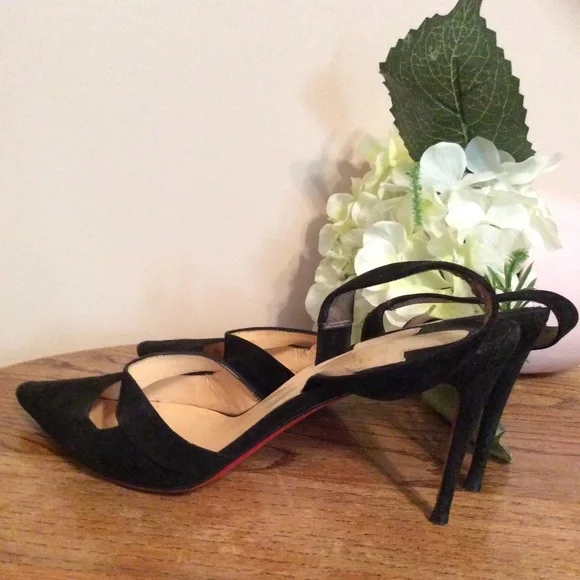 Christian Louboutin Sling Back Shoes - Picture 2 of 12
